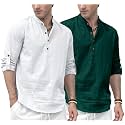 Zombom Men39s Combo Cotton Polyester Blend Solid