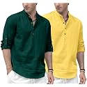 Zombom Men39s Combo Cotton Polyester Blend Solid