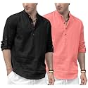 Zombom Men39s Combo Cotton Polyester Blend Solid