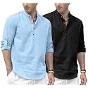 Zombom Men39s Combo Cotton Polyester Blend Solid
