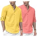 Zombom Men39s Combo Cotton Polyester Blend Solid