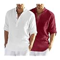 Zombom Men39s Combo Cotton Polyester Blend Solid