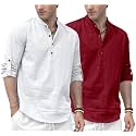 Zombom Men39s Combo Cotton Polyester Blend Solid
