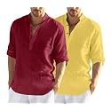 Zombom Men39s Combo Cotton Polyester Blend Solid