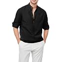 Zombom Men's Cotton Blend Mandarin Collar Self One Design Full Sleeve Casual Short Kurta