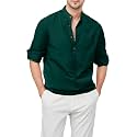 Zombom Men's Cotton Blend Mandarin Collar Self One Design Full Sleeve Casual Short Kurta