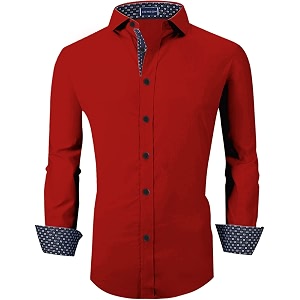 Zombom Mens Cotton Polyester Blend Regular Fit