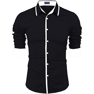 Zombom Mens Regular Fit Cotton Blend Printed