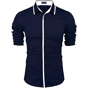 Zombom Mens Regular Fit Cotton Blend Printed