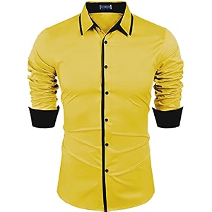 Zombom Mens Regular Fit Cotton Blend Printed
