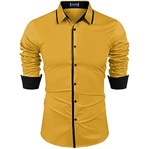 Zombom Mens Regular Fit Cotton Blend Printed