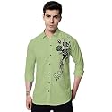 Zombom Men39s Regular Fit Cotton Blend Printed