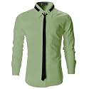 Zombom Men39s Regular Fit Casual Shirts