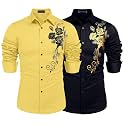 Zombom Men39s Regular Fit Cotton Blend Printed