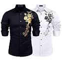 Zombom Men39s Regular Fit Cotton Blend Printed