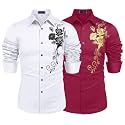 Zombom Men39s Regular Fit Cotton Blend Printed