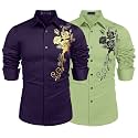 Zombom Men39s Regular Fit Cotton Blend Printed