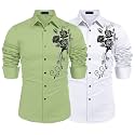 Zombom Men39s Regular Fit Cotton Blend Printed