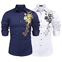 Zombom Men39s Regular Fit Cotton Blend Printed