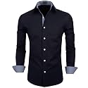 Zombom Men39s Solid Cotton Blend Regular Fit