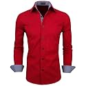 Zombom Men39s Solid Cotton Blend Regular Fit