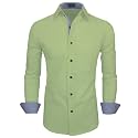 Zombom Men39s Solid Cotton Blend Regular Fit