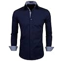 Zombom Men39s Solid Cotton Blend Regular Fit
