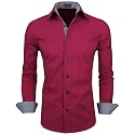 Zombom Men39s Solid Cotton Blend Regular Fit