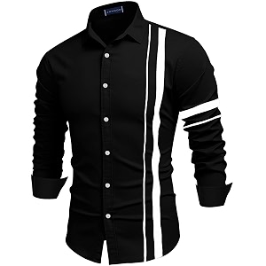 Zombom Men Cotton Polyester Blend Regular Fit