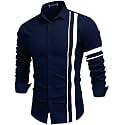 Zombom Men Cotton Polyester Blend Regular Fit