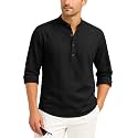 Zombom Mens Cotton Blend Kurta Shirt with
