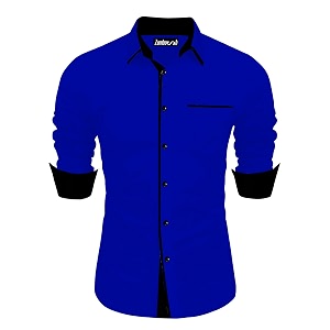 Mens Regular Cotton Casual Slim Fit Shirt