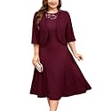 ZOMVA Plus Size Mother of The Bride