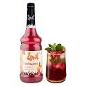 Zone Grenadine Flavoured syrup 1000ml – Classic Red Fruit Syrup &amp; Drink Mixer for Cocktails, Mocktails, Sodas, Lemonades, Iced Teas, Smoothies &amp; Desserts | Premium Bar Syrup 1 Litre – More Servings, Perfect For Café R
