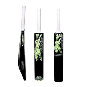 zone heavy duty premium plastic cricket bat for all age groups-kidsgirlsboysgirlsadults zone yellow sticker amp white grip full size 3434x 4534 black