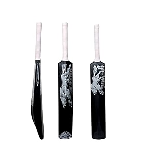 zone heavy duty premium plastic cricket bat for all age groups-kidsgirlsboysgirlsadults zone grey sticker amp white grip full size 3434x 4534 black