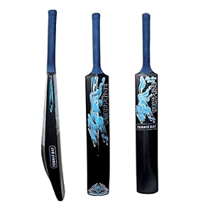 zone heavy duty premium plastic cricket bat for all age groups-kidsgirlsboysgirlsadults zone blue sticker amp blue grip full size 3434x 4534 black