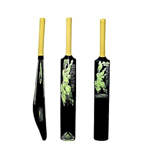 zone heavy duty premium plastic cricket bat for all age groups-kidsgirlsboysgirlsadults zone yellow sticker amp yellow grip full size 3434x 4534 black
