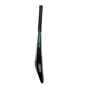 zone heavy duty premium plastic cricket bat for all age groups-kidsgirlsboysgirlsadults zone green sticker amp black grip full size 3434x 4534 black