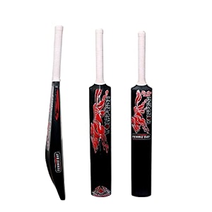 zone heavy duty premium plastic cricket bat for all age groups-kidsgirlsboysgirlsadults zone red sticker amp white grip full size 3434x 4534 black
