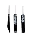 Zone Heavy Duty Premium Plastic Cricket Bat for All Age Groups-Kids/Girls/Boys/Girls/Adults (Zone Grey Sticker &amp; White Grip, Full Size (34"X 4.5" Black))