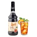 Zone Peach Iced Tea Flavoured syrup 1000ml | Refreshing Tea-Based Syrup &amp; Drink Mixer for Iced Teas, Mocktails, Sodas, Smoothies, Lemonades &amp; Summer Beverages | Premium Bar Syrup 1 Litre – More Servings, Perfect For C
