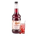 Zone Raspberry Flavoured syrup 1000ml | Tangy Berry Syrup &amp; Drink Mixer for Cocktails, Mocktails, Sodas, Smoothies, Lemonades, Iced Teas &amp; Desserts | Premium Bar Syrup 1 Litre – More Servings, Perfect For Café Restaur