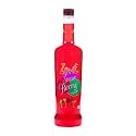 ZONE Strawberry Flavoured Bar Syrup, 1000ml Bottle | Suitable for Cocktails, Mocktail, Drinks, Juices, Beverages and More | Non Alcoholic Mix | 30+ Flavours Available