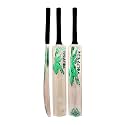 in The Zone Himachal Willow Cricket Bat, Full Size Ideal for Age 15+ Yrs with Anti Scuff Sheet, Toe, and Cover, Zone Green Sticker &amp; Black Grip