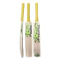 in The Zone Himachal Willow Cricket Bat, Full Size Ideal for Age 15+ Yrs with Anti Scuff Sheet, Toe, and Cover, Zone Yellow Sticker &amp; Yellow Grip