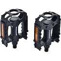 zonkie Mountain Bicycle Pedals, Resin Pedal, 9/16 Inch