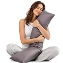 ZonLi Cooling Weighted Body Pillow for Side Sleepers, 41" x 10", 6.5 lbs