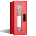 Zonon 1 Pcs 5lb Fire Extinguisher Cabinet Wall & Surface Mount