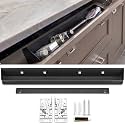 Zonon 1 Set 25 Inch Tip Out Tray for Front Sink Kitchen Drawer, Matte